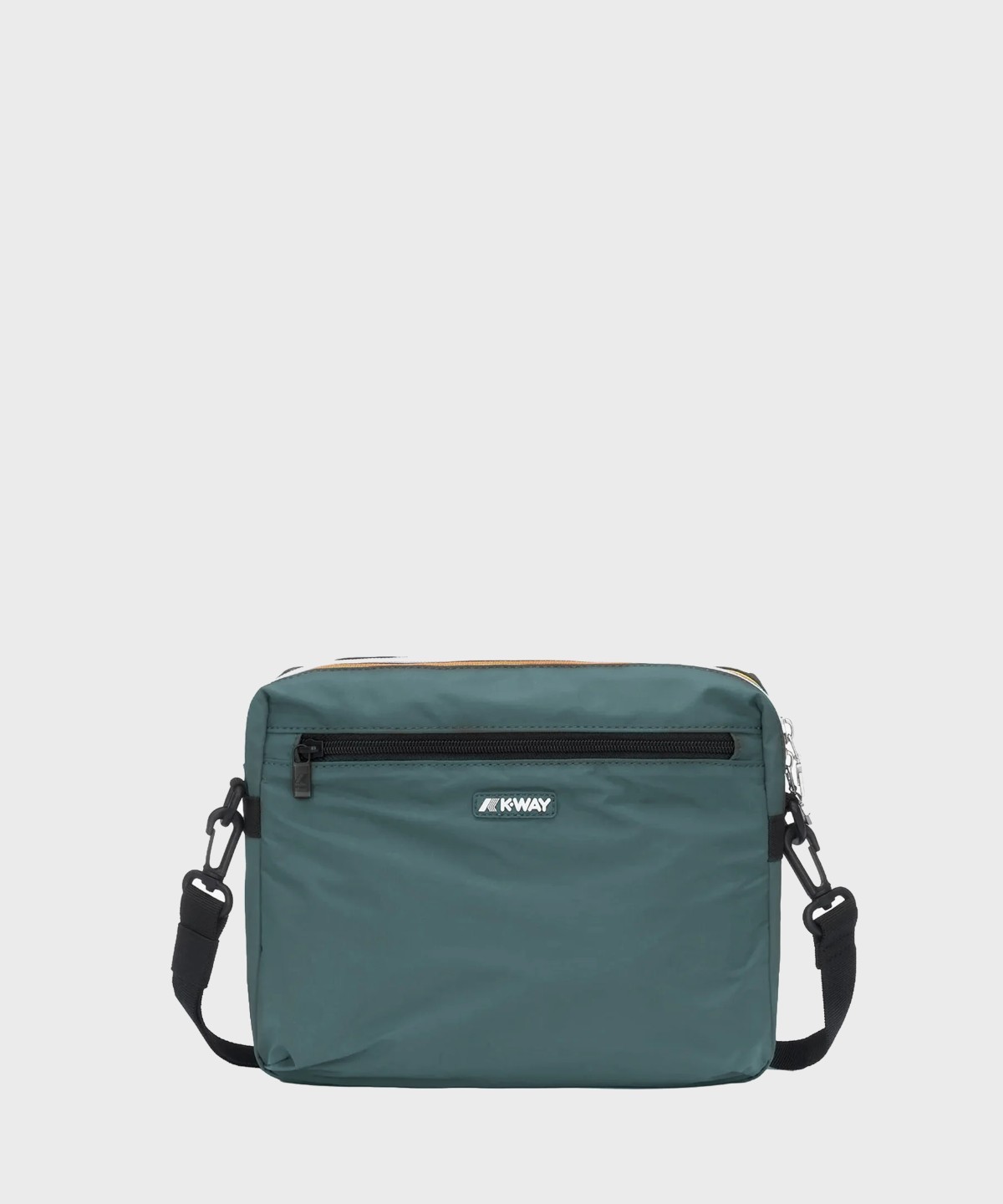 Kway Moire borsa a tracolla, green balsam