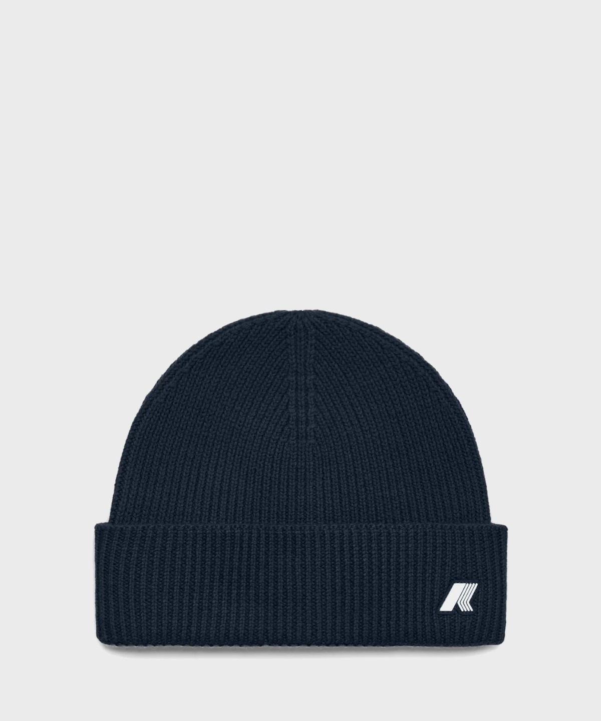 Kway Brice Cardigan Wool Hat Blue Depth