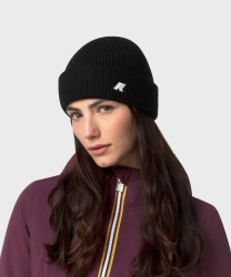 Kway Brice Cardigan berretto in lana black pure