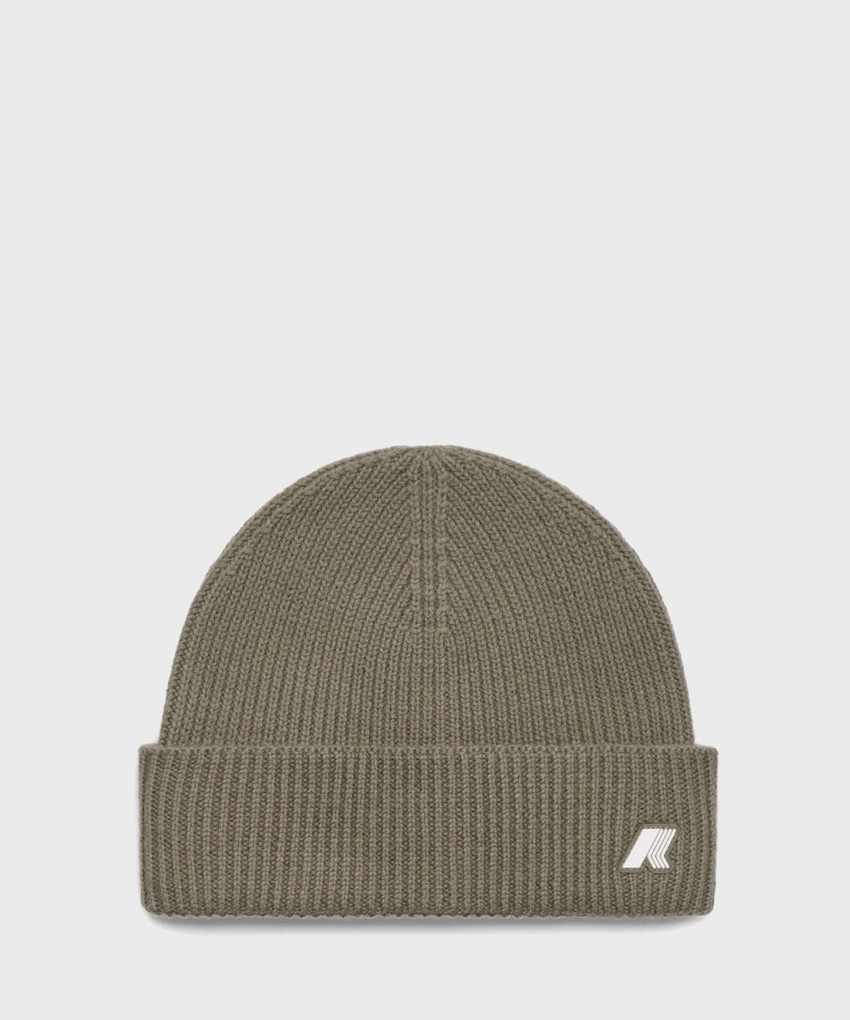 Kway Brice Cardigan berretto in lana green army