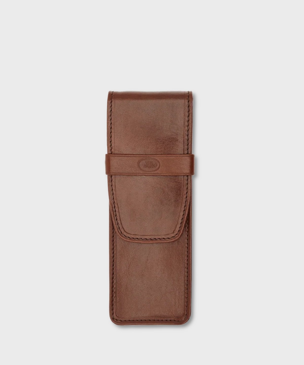 The Bridge Story Brown Leather Pen Holder