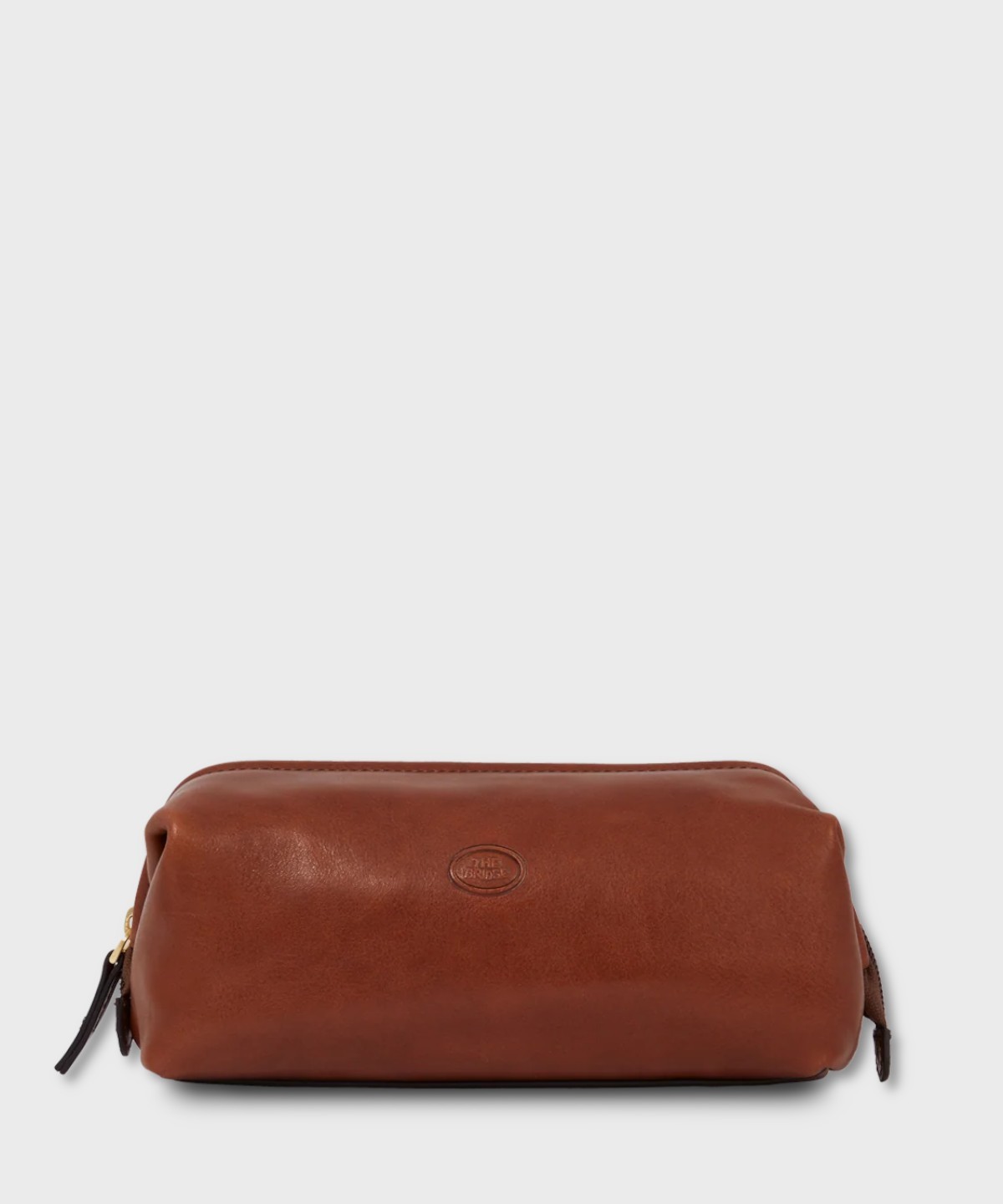 The Bridge Story necessaire in pelle marrone