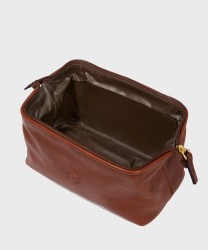 The Bridge Story necessaire in pelle marrone