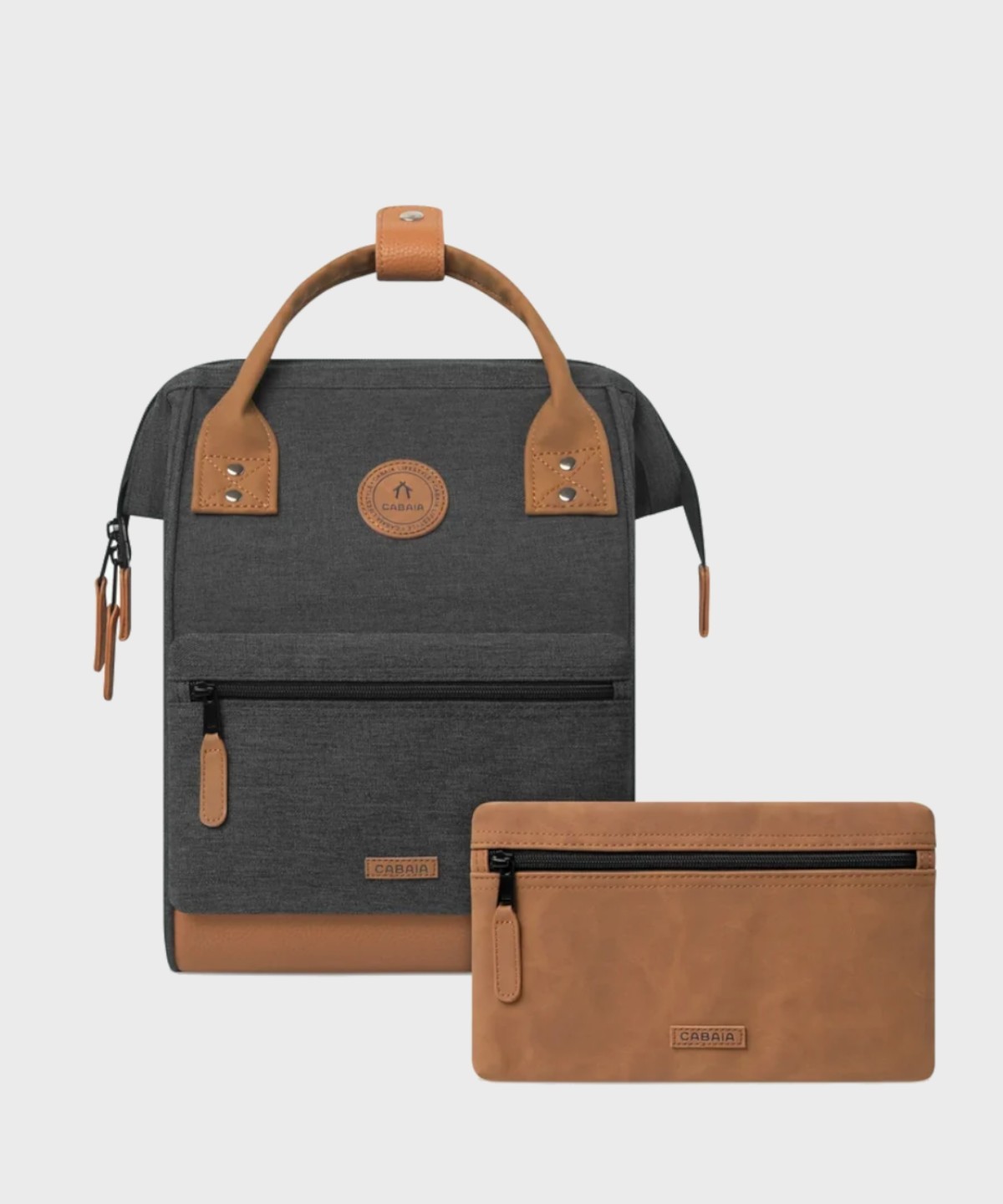 Cabaia London 13" laptop backpack, grey