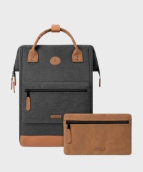 Cabaia London 15.6" Laptop Backpack, Black