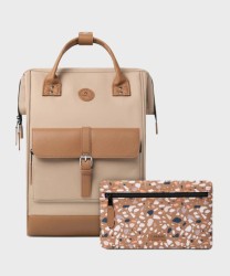 Cabaia Kuala Lumpur zaino porta pc 15,6", marrone