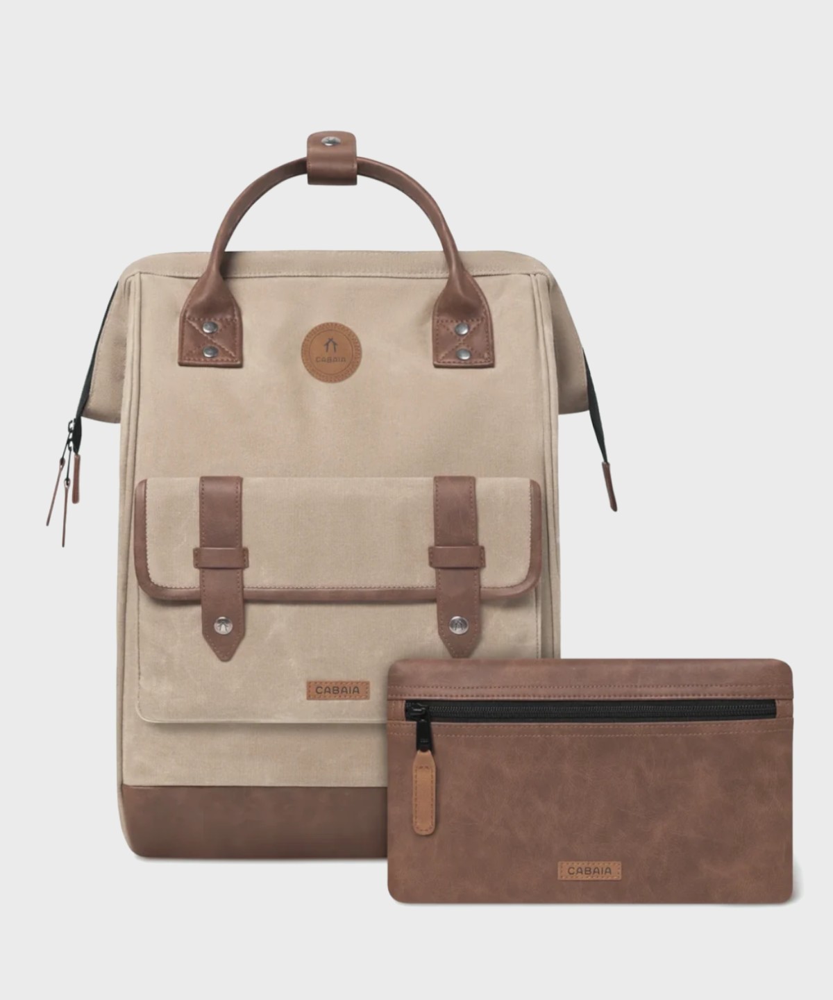 Cabaia Rabat zaino porta pc 15,6", crema