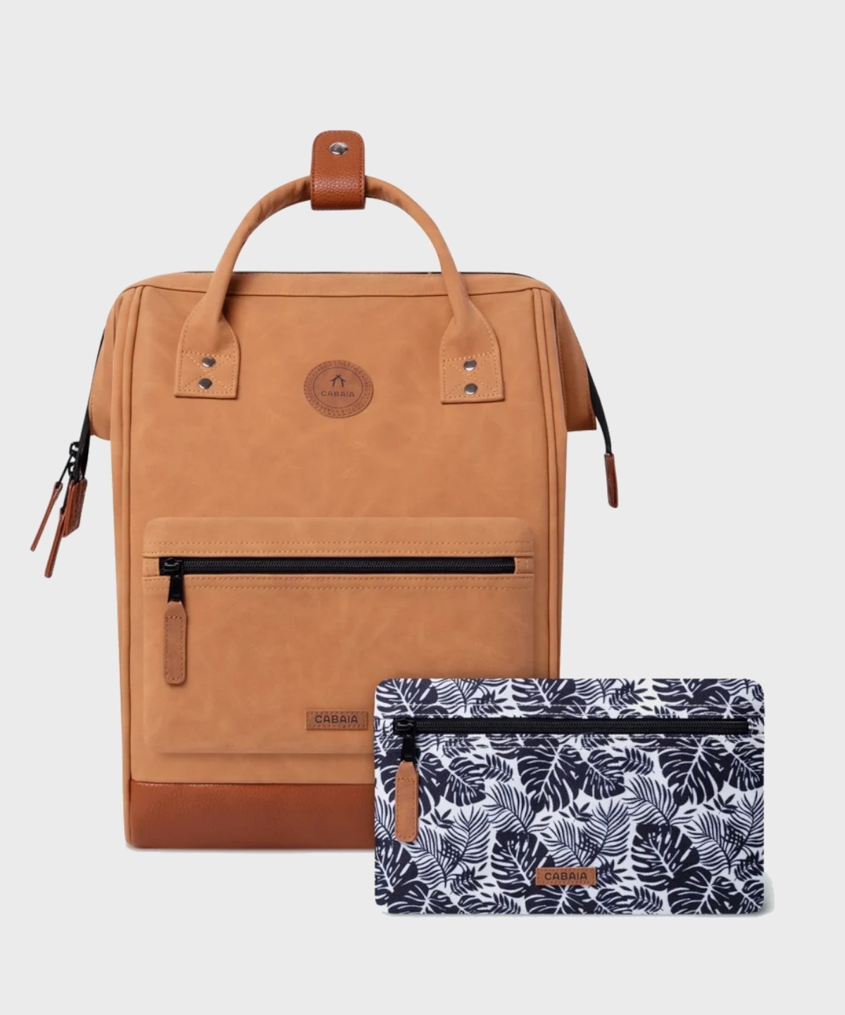 Cabaia Moscow 15.6" laptop backpack, cream