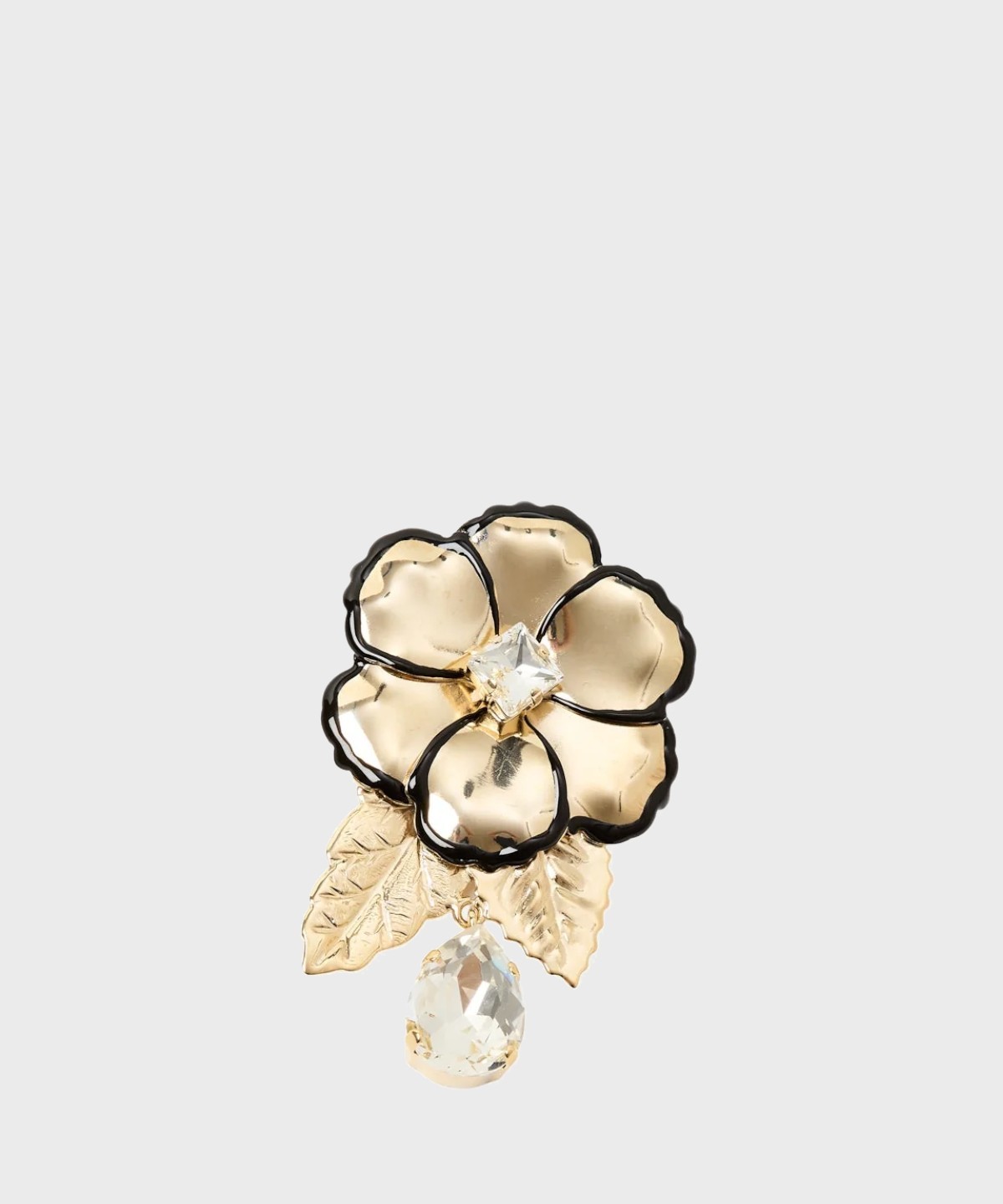 Sodini La Dame spilla con fiore e pendente a...