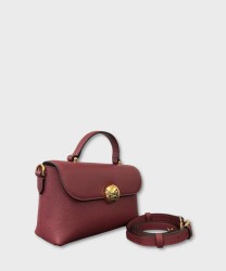 Furla Moonlight handbag and shoulder bag in red apple leather