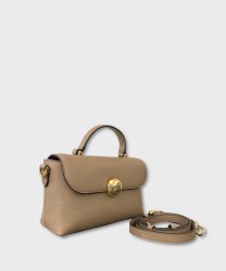 Furla Moonlight handbag and shoulder bag in toffee leather