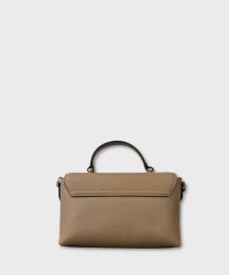 Furla Moonlight handbag and shoulder bag in toffee leather