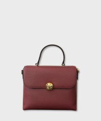 Furla Moonlight S borsa a mano e a tracolla in pelle red apple