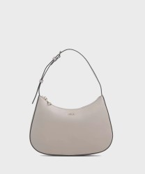 Furla Margot borsa a spalla in pelle cachemire gray