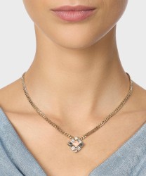Sodini Hera collana corta con charm, muilticolore