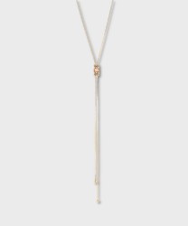 Sodini Hera collana cravatta con charm, multicolore