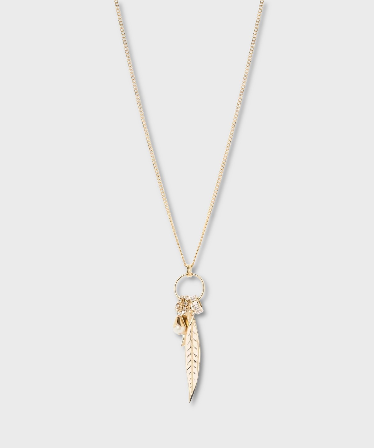 Sodini Daphne necklace with groumette chain and...