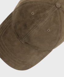 Stetson olive green suede baseball hat
