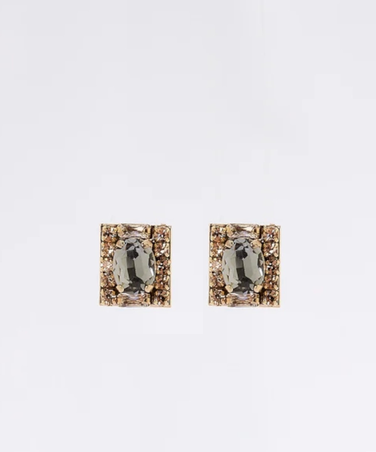 Sodini Hera small geometric charm earrings with...