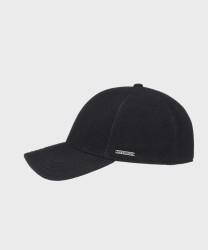 Stetson cappello baseball in lana e cashmere nero