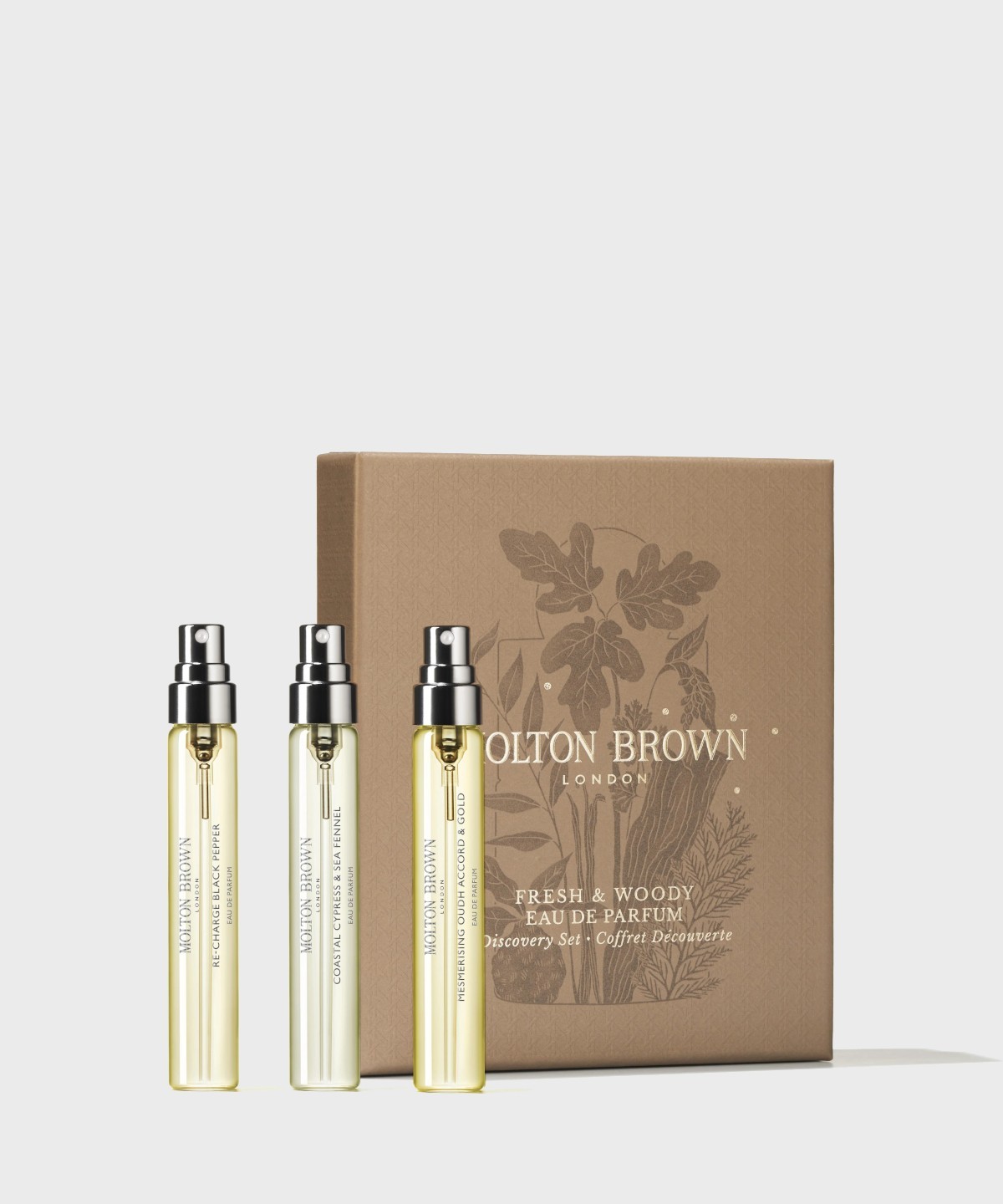 Molton Brown trio Eau de Parfum uomo 3 x 7,5 ml...