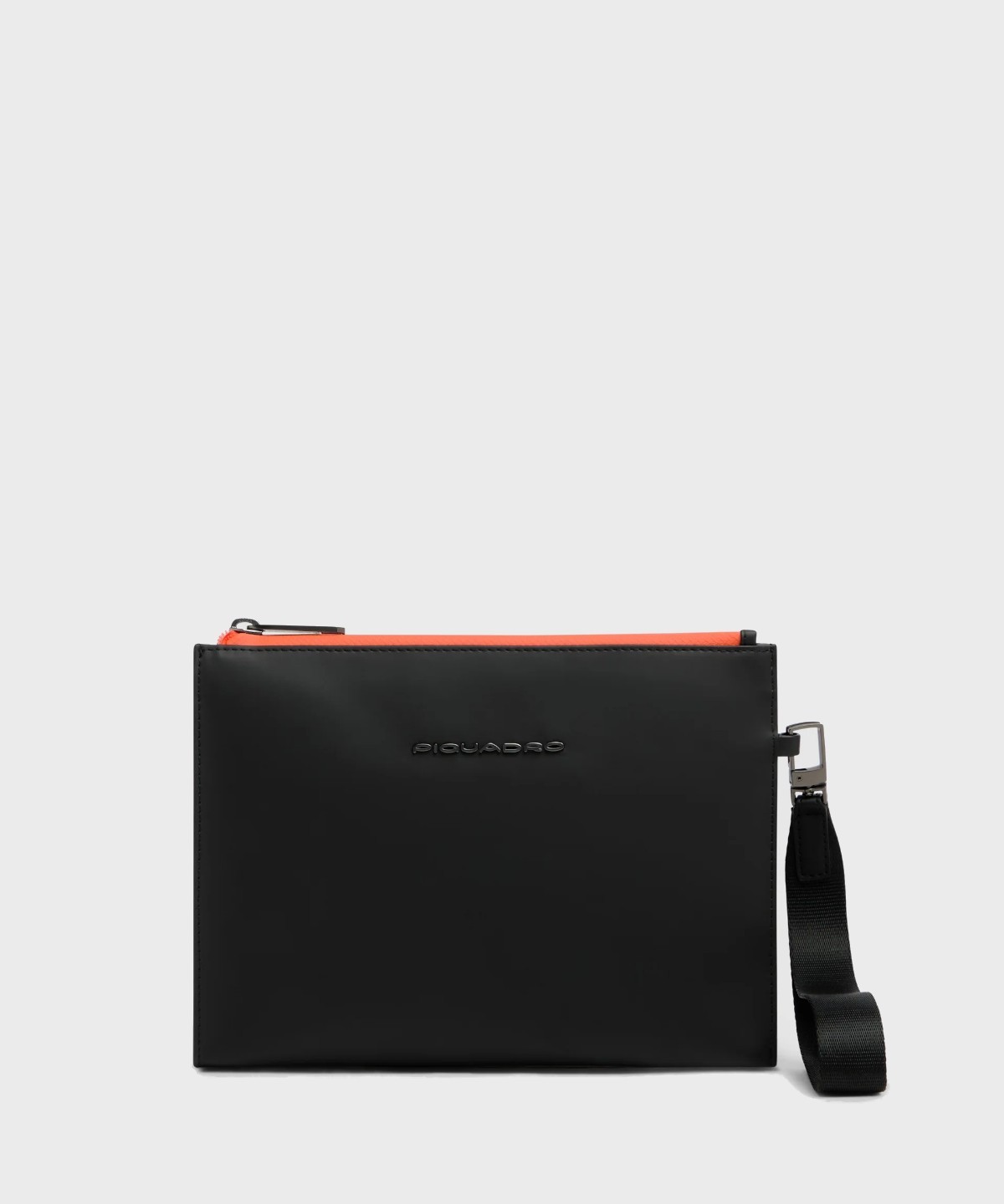 Piquadro Piquadro x Audi Revolut F1 Team pochette slim in tessuto gommato con polsiera rimovibile nero
