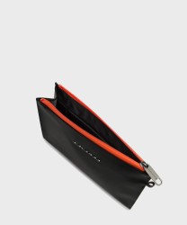 Piquadro Piquadro x Audi Revolut F1 Team pochette slim in tessuto gommato con polsiera rimovibile nero