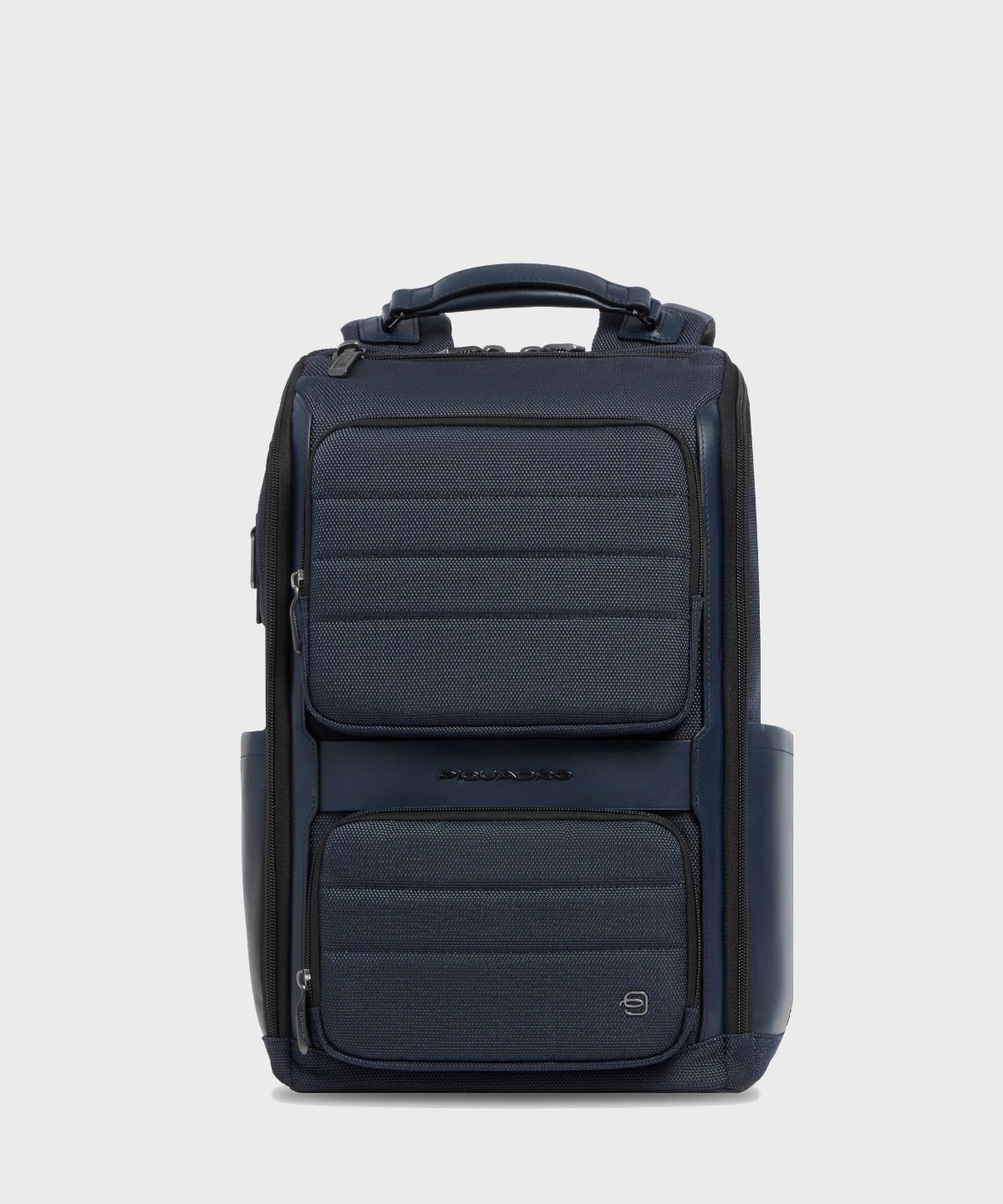 Piquadro Oberon zaino porta pc 14'' in tessuto blu