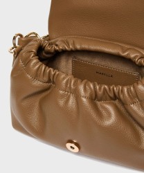 Marella Le Muse Dorico borsa a mano con tracolla in tessuto spalmato