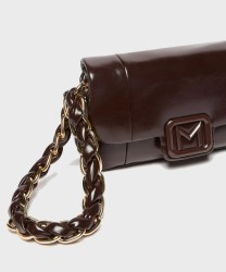 Marella Le Muse Era borsa piccola a tracolla in tessuto spalmato, tes