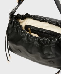 Marella West borsa a mano e a tracolla in pelle, nero