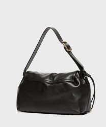 Marella West borsa a mano e a tracolla in pelle, nero