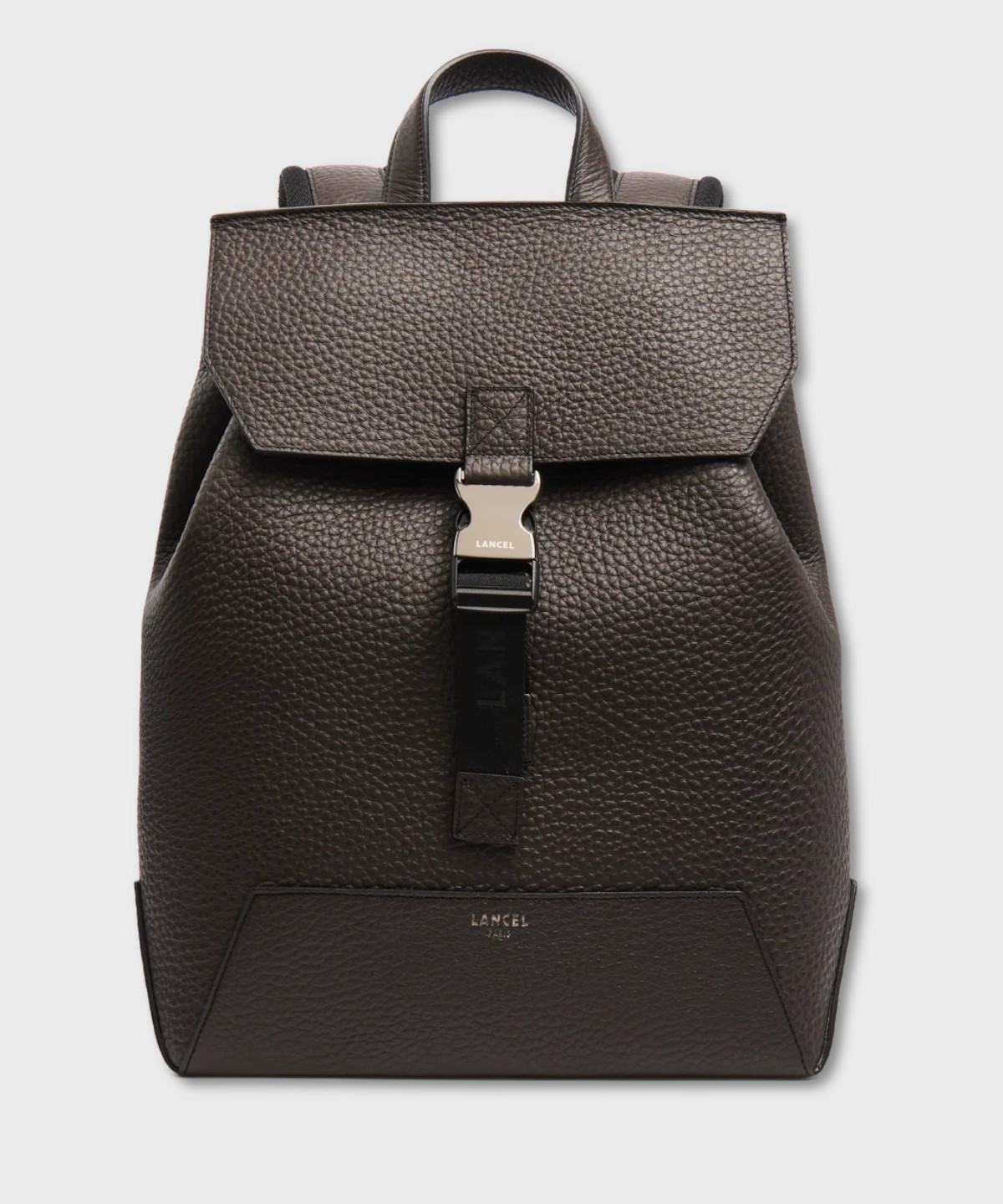 Lancel Milo zaino uomo in pelle color macadamia...