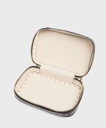 Lancel Paris BCBG borsa bauletto a mano e a tracolla in pelle nera