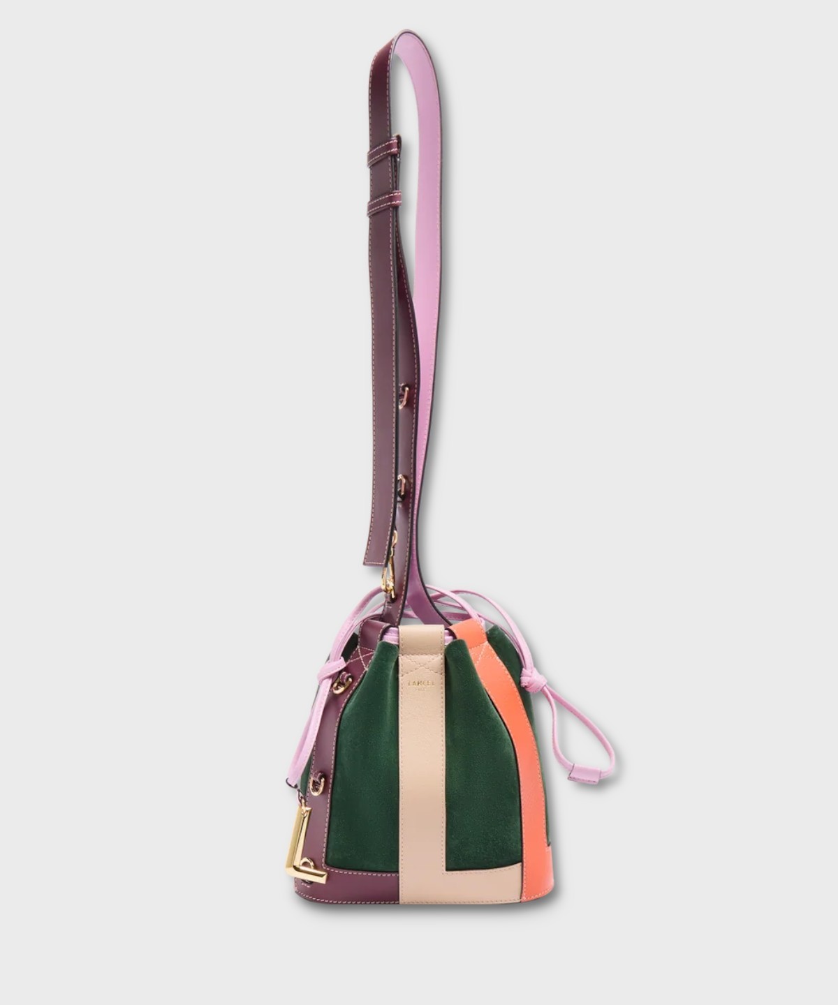 Lancel Paris Elles borsa secchiello a spalla in...