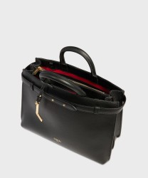 Lancel Paris Faubourg M borsa a mano e a tracolla in pelle nera